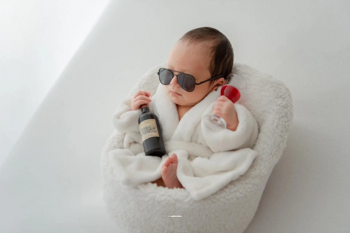 晋江宝宝额头高聪明有福气